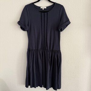 Dorothee Shumacher navy drop waist dress